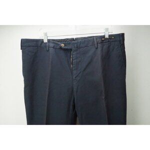PT01 Cotton Blue Garment Dyed Pants Trousers 56 EU Brand NEW